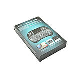 Бездротова клавіатура i8 Mini Black c мульти-підсвічуванням English Language, фото 5