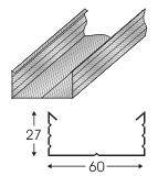 Профиль для гипсокартона CD 3 м (0,55)