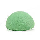 Губка Konjac конняку фіолетова для вмивання, м'якого пиллинга, масажу, фото 2