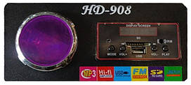 Портативна MP3 Колонка HD 908 USB FM am