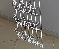 Торгова стійка для торгівлі в магазинах ,супермаркетах навісна кошикова 3 ряди по 3 комірки