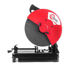 Монтажна Пила відрізна по металу 2000 Вт, 3800 об/хв, диск 355 мм INTERTOOL DT-0635