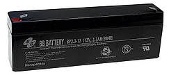 Акумуляторна батарея B.B. Battery BP2,3-12 / T1 12в, 2,3Ач (AGM)
