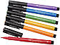 Набір капілярних ручок пензликів Faber-Castell PITT Artist Pens Brush Basic, 6 кольорів, 167103, фото 5