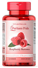 Puritan's Pride Raspberry Ketones 100 mg, Кетони малини (120 капсул)