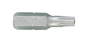 Біта торцева 1/4" TORX з отвором T27 L=25мм (уп.20)
