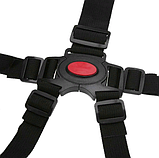 Ремені безпеки для коляски Чорний з червоною кнопкою (05028), фото 3
