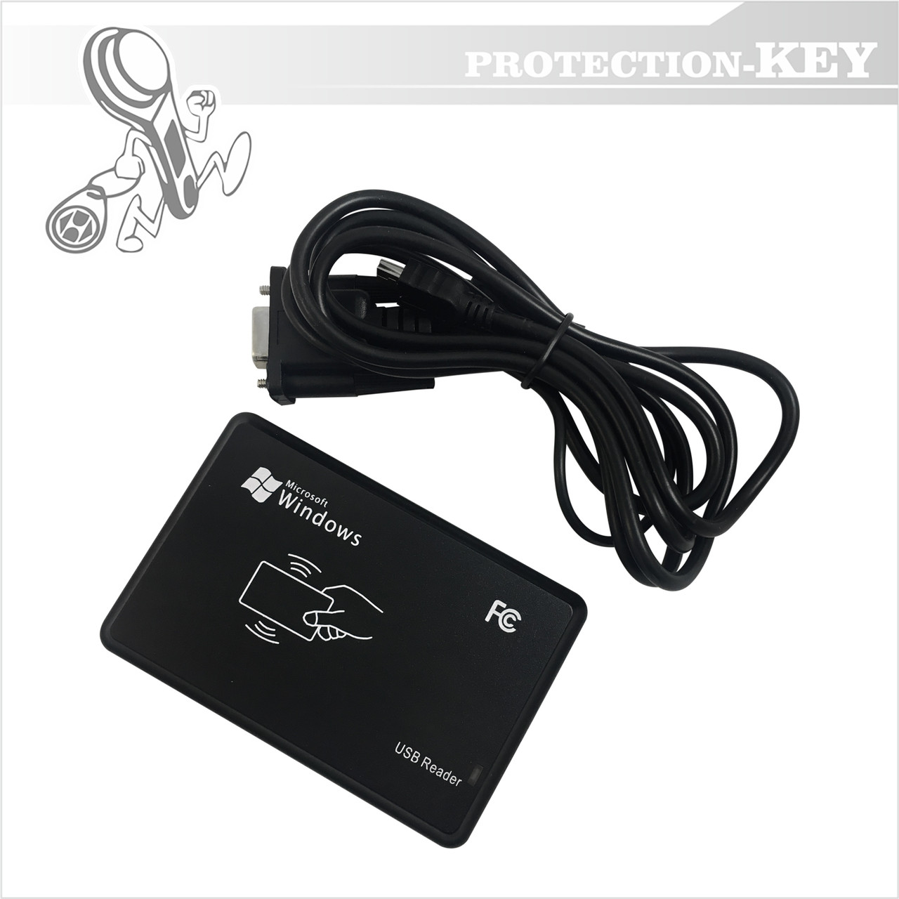 Зчитувач RFID RS232 125 KHz PK-02, фото 1