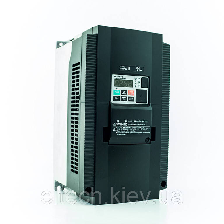 Частотний перетворювач Hitachi. Перетворювач для свердловинного насоса. WL200-110HFE, 11кВт, 400В., фото 1