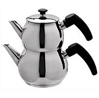 Двоярусний чайник турецький Imex Arnella (чайник 1,35 л + заварник 0,85 л)
