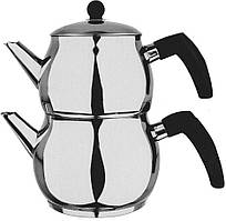 Двоярусний чайник турецький (1,6 л/1 л) Imex Arnella Maxi Boy