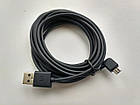 Кабель YI USB - Micro-USB / 3.5 м для відеореєстратора Xiaomi YI Smart Car DVR Dash Camera Чорний, фото 3