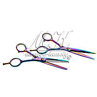 Набір ножиць для стриження та філірування "Естет", перламутр