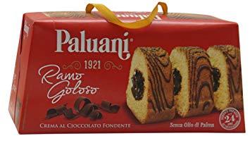 Бисквит с шоколадной начинкой Paluani Ramo Goloso Crema al Cioccolato Fondente 400г (Италия) - фото 1 - id-p787093541