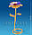 Фігурка з кристалами Сваровскі Квітка 10,5 см AR-4034/1. Подарки на Валентина, фото 2