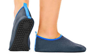 Жіночі легкі тапочки S, р.35-36, устілка 22,5-23см для тренування, взуття для йоги та спорту, неопрен, 6962-B, фото 4