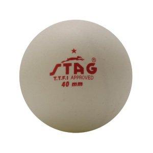 М'ячики для настільного тенісу Stag White One Star Ball 6 шт (TTBA-440.W)