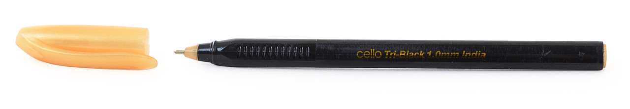 Ручка кульк/масл "Tri-Black" синя 1 мм "CELLO"
