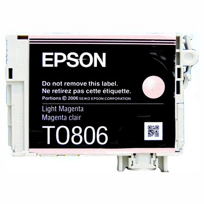 Оригінальний картридж Epson T0806, Light Magenta