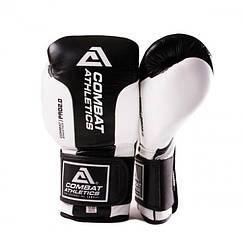 Боксерські рукавички Tatami Combat Athletics Pro Series 2.0 Чорні з білим