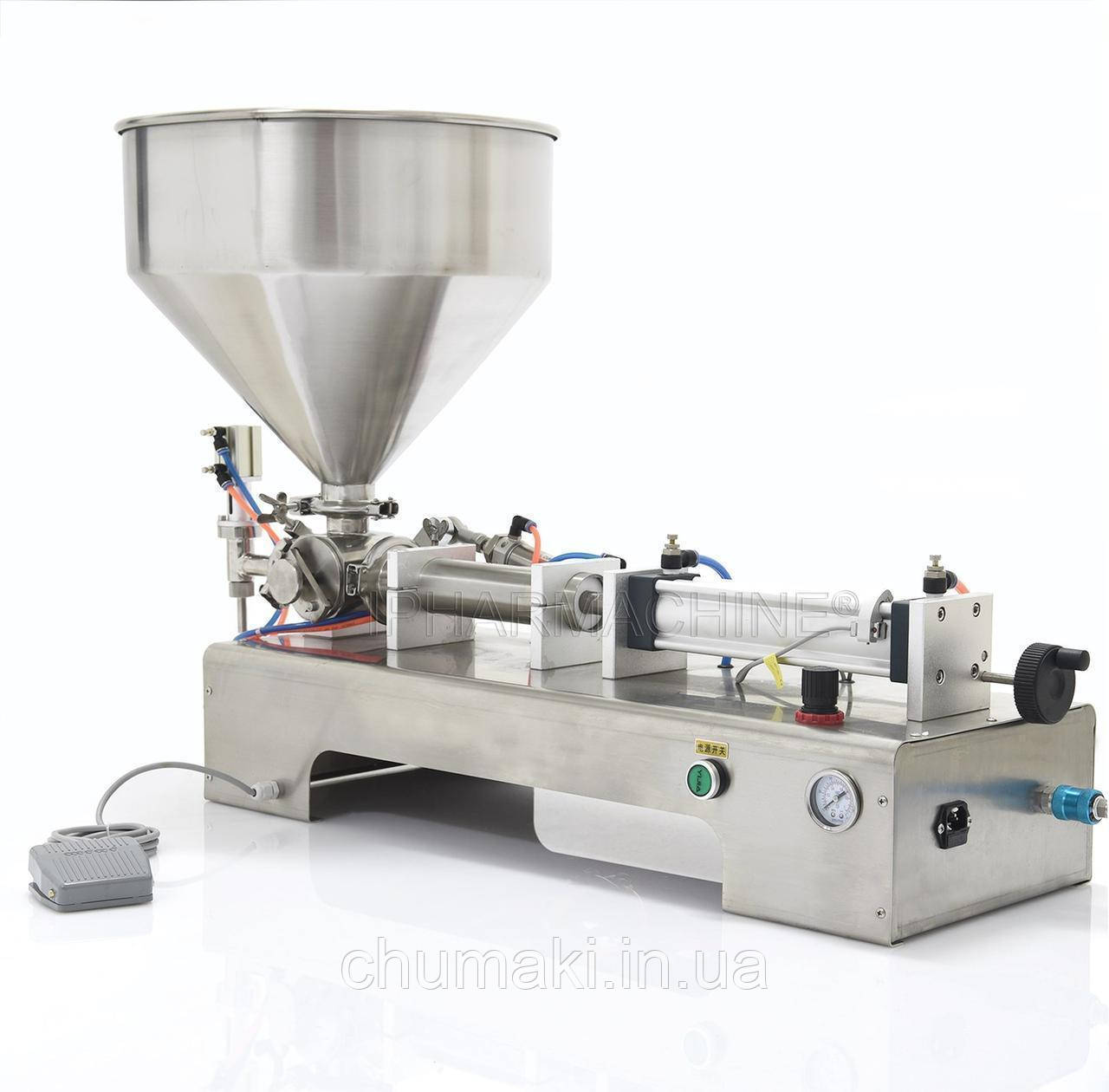 Розливна машина для в'язких, густих рідин R-1V-500