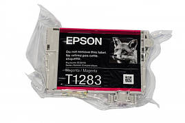 Оригінальний картридж Epson T1283, Magenta