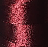 Нитка шовк для машинної вишивки embroidery 120den. №В-318(бордо.)(МН) 3000 ярд