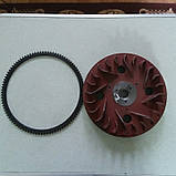 Маховик з вінцем Z-97 дизельного двигуна 178f, фото 3