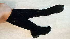 Жіночі зимові чоботи Sin класика зима замша (36-40)
