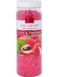Сіль для ванн Litchi&Patchouli 700 г Fresh Juice, фото 2