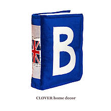 Декоративна подушка "Книжка синя"