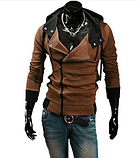 Толстовка чоловіча з капюшоном на блискавці, фото 6