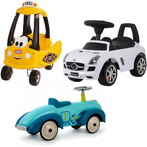 Машинки, каталки , чудомобілі