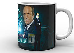 Кухоль Geek Land білі Агенти Щ.И.Т Agents of S.H.I.E.L.D. агент AS.02.003