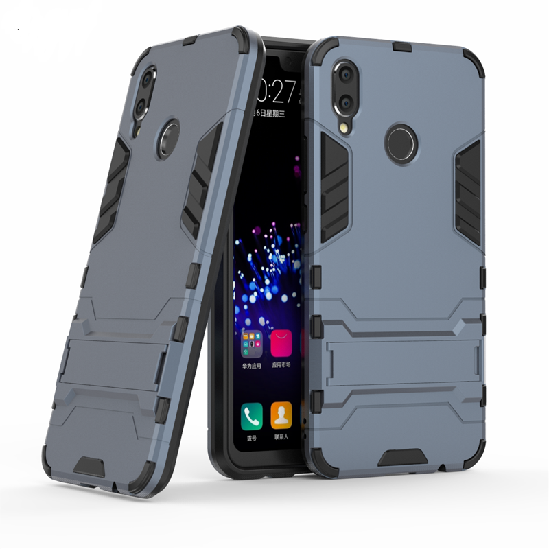 Чохол Transformer для Huawei Y7 2019 протиударний Темно-синій