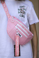 Бананка , поясна сумка Fila бузкова