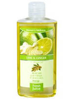 Олія для догляду та масажу Lime&Ginger+Argan oil 150 мл Fresh Juice