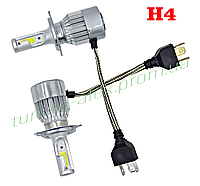 LED ЛАМПЫ C6 / H4 / 12-24V / 36W / 3800LM / 6500K (БЛИЖНИЙ + ДАЛЬНИЙ СВЕТ)