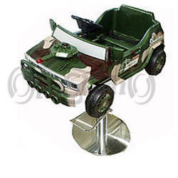 Дитяче крісло для стриження ДЖІП на диску та гідравлічному регуляторі висоти