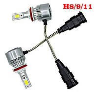 LED ЛАМПЫ C6 / H8/H9/H11 / 12-24V / 36W / 3800LM / 6500K