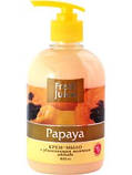 Рідке крем-мило зі зволожувальним молочком авокадо Papaya 460 мл Fresh Juice, фото 2