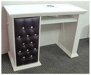 Стіл для майстра манікюру однотумбовий на 3 ящики VM131