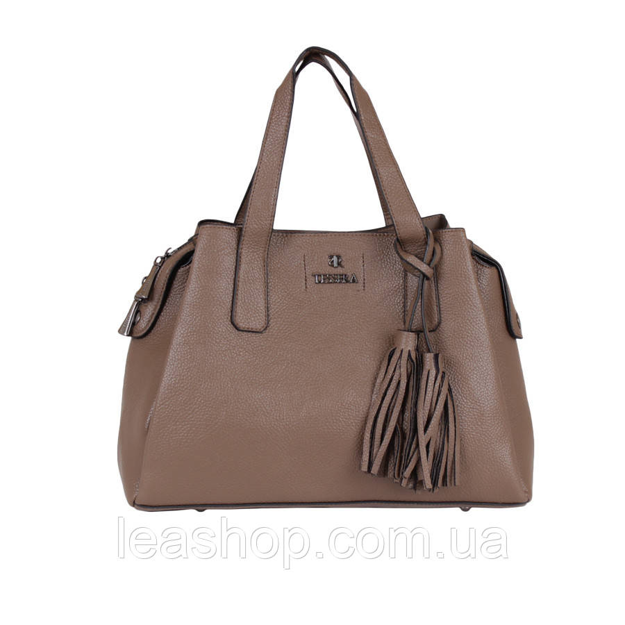 Сумка de esse T37120-Коричнева 19, фото 1