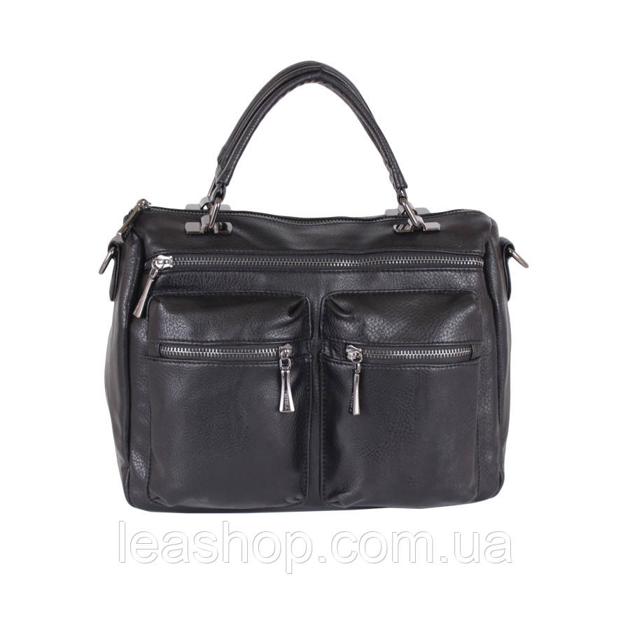 Сумка de esse T37869-101 Чорна, фото 1