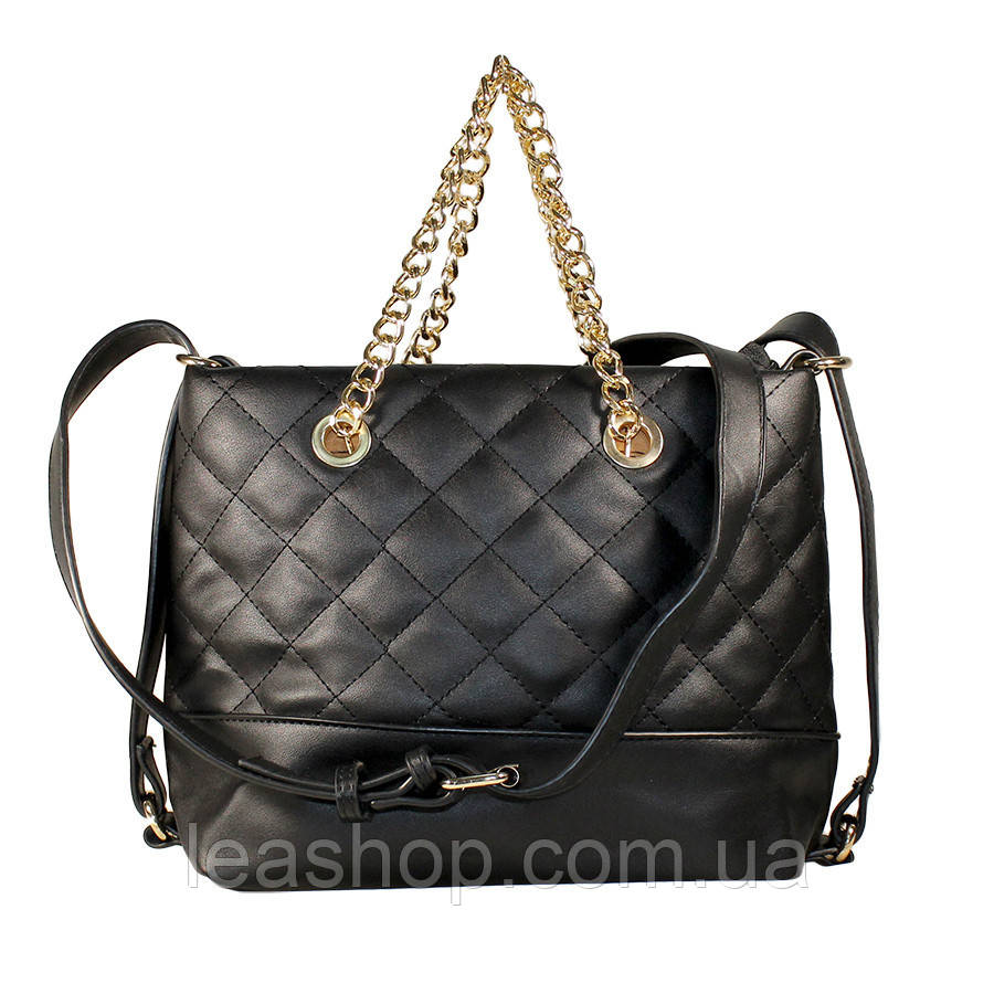 Сумка de esse C22810-1 Чорна, фото 1