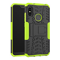Чохол Shield для Xiaomi Mi A2 Lite / Redmi 6 Pro протиударний Чорно-зелений