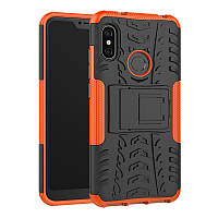 Чохол Shield для Xiaomi Mi A2 Lite / Redmi 6 Pro протиударний Чорно-жовтогарячий