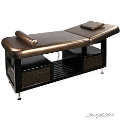 Масажний стіл з регулюванням висоти ZD-862 (2 електромотори)