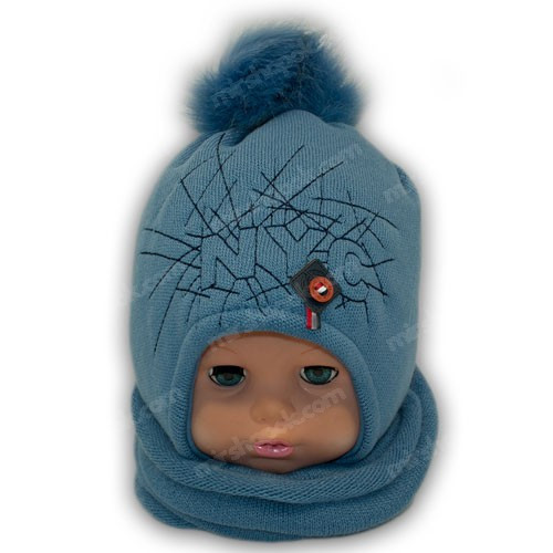 Шапка и шарф для мальчика Шапка и шарф для мальчика