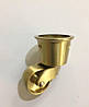 Колесо меблеве поворотне KM-RR-88 Gold Brass класика, латунь, фото 2